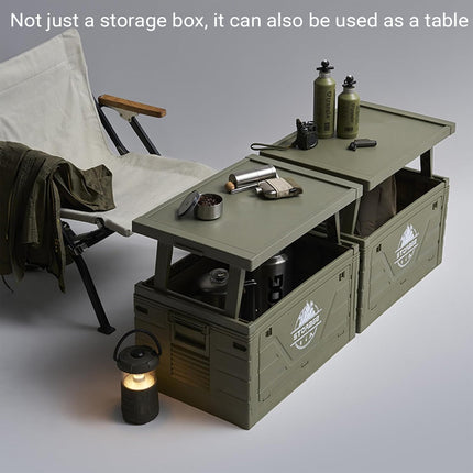 Outdoor Camping Folding Storage Box Portable Durable Organizer for Picnic Hiking