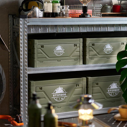 Outdoor Camping Folding Storage Box Portable Durable Organizer for Picnic Hiking