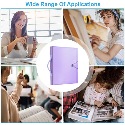 A3  8K Kids Drawing Book Storage Album Artwork Organizer Durable Collection