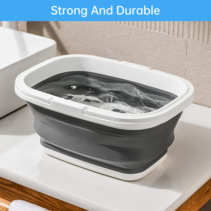 Outdoor Portable Foldable Handbasket Collapsible Picnic Basket Durable Sturdy