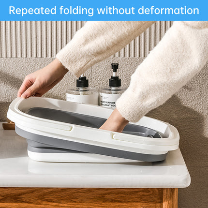 Outdoor Portable Foldable Handbasket Collapsible Picnic Basket Durable Sturdy