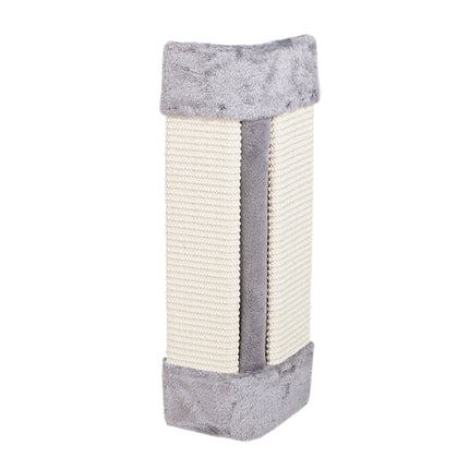 Folding Cat Scratch Board Corner Scratcher Pad Pet Scratching Toy For Indoor Cat