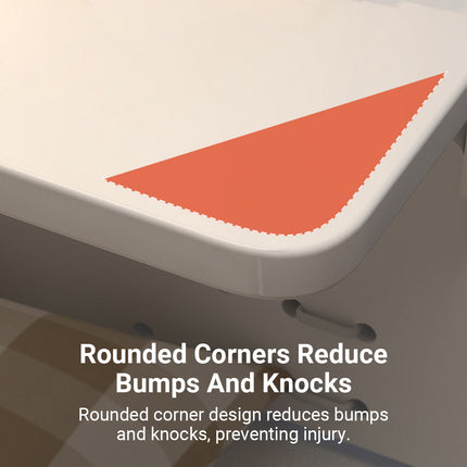 Foldable Table On Bed K-Shaped Stable Easy to Use for Laptop Eating Reading Use