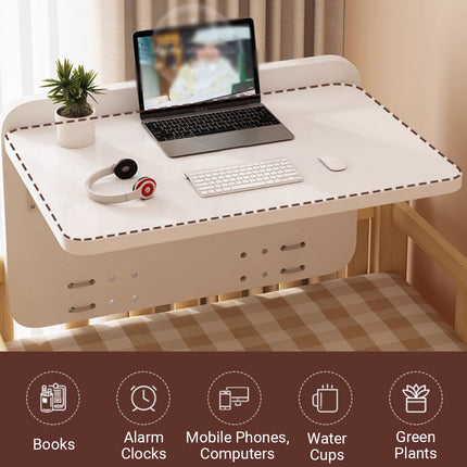 Foldable Table On Bed K-Shaped Stable Easy to Use for Laptop Eating Reading Use