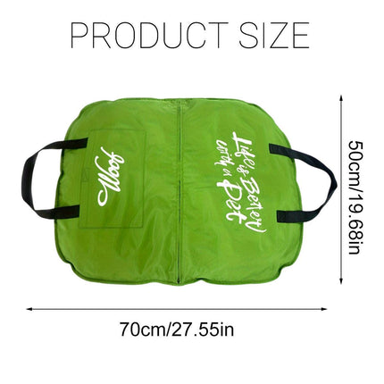 Portable Folding Pet Kennel Zippered Outdoor Dog Bed Travel Mat Waterproof