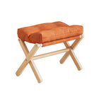 Foot Stool Solid Wood Foldable for Home Office Bedroom Portable Seat Step Stool