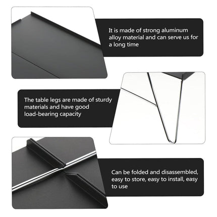 Aluminium Alloy Folding Table Portable Outdoor Camping Picnic Multifunctional