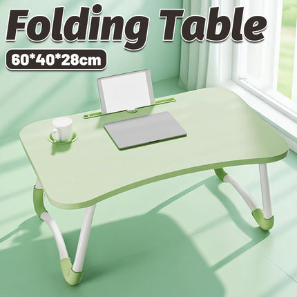 Bedside Small Table Foldable for Office Study Sturdy Portable for Laptop Books