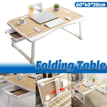 Folding Bed Desk Small Computer Table Student Dorm Study Desk Bedroom Floor