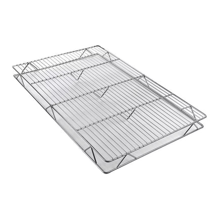 2PCS Baking Cake Cooling Rack Non-Stick Rectangle Mesh Drying Rack for Kitchen