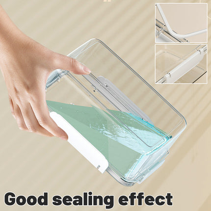 12PCS Airtight Food Storage Containers with Lids 4Size Food-Grade Transparent