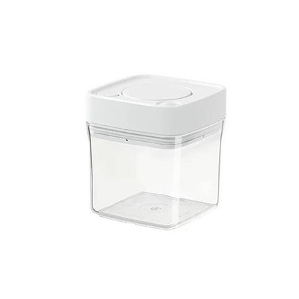 Square Sealed Food Storage Containers Set of 8 500ml Airtight Kitchen Jars