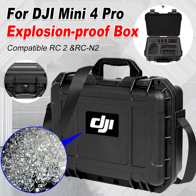 DJI Mavic Mini 3/3 Pro/4 Pro Handbag Case Hard Shell Protective Bag Portable