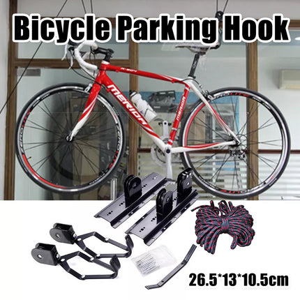 Bicycle Wall Hook Ceiling Hanger Parking Rack Display Stand Storage Bracket Use
