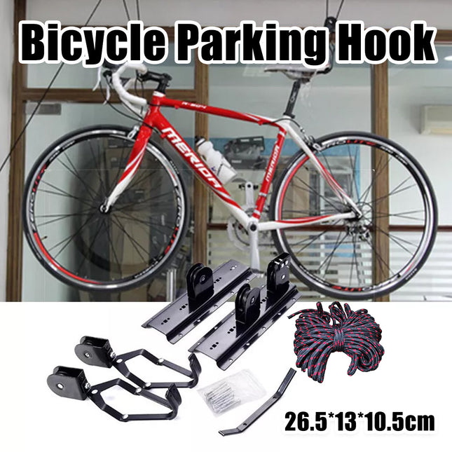 Bicycle Wall Hook Ceiling Hanger Parking Rack Display Stand Storage Bracket Use