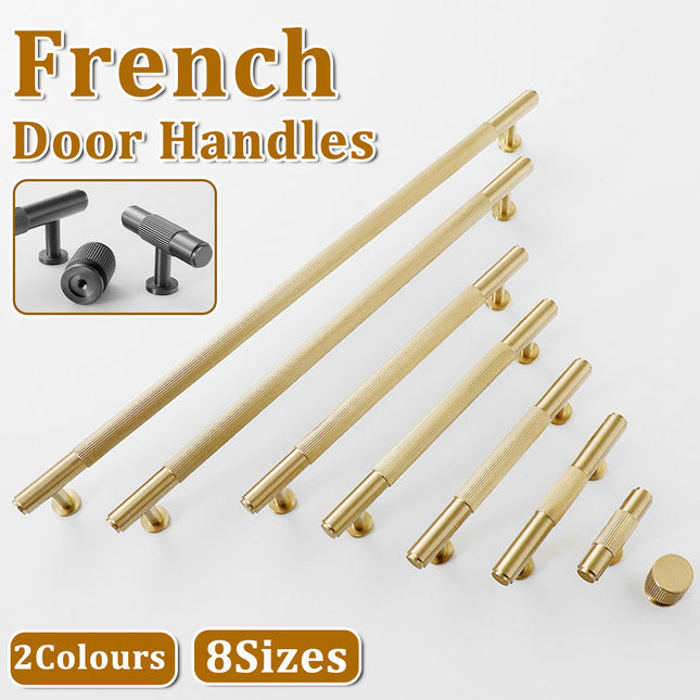 Striped Cabinet Handle Light Luxury Modern Drawer Pull for Furniture Cupboard