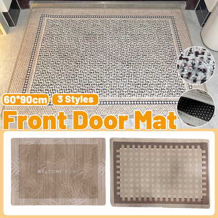 Front Door Mat Non Slip Water Proof Entrance Rug for Home Porch Mudroom Durable