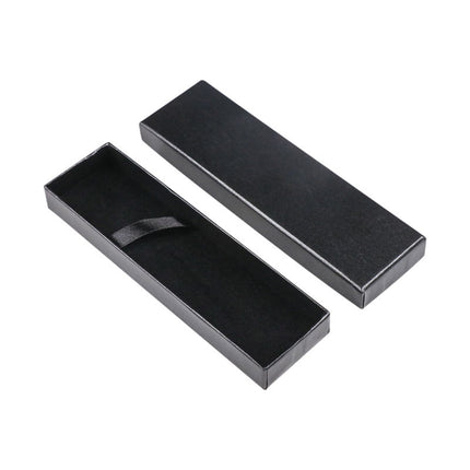 Black Pen Gift Box Set 20pcs Clamshell Storage Case for Fountain Ballpoint