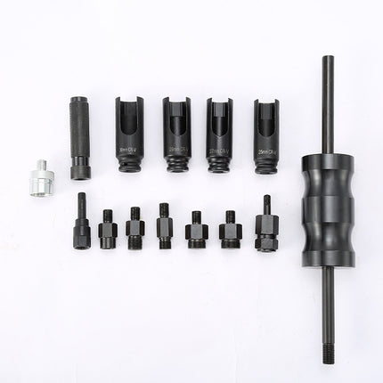 14PCS Car Fuel Injector Removal Tool Kit for Petrol Diesel Engine Maintenance