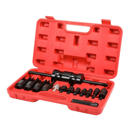 14PCS Car Fuel Injector Removal Tool Kit for Petrol Diesel Engine Maintenance