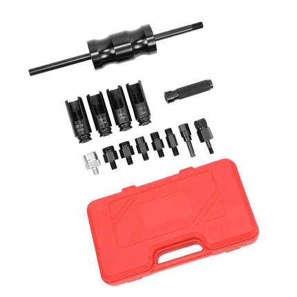 14PCS Car Fuel Injector Removal Tool Kit for Petrol Diesel Engine Maintenance