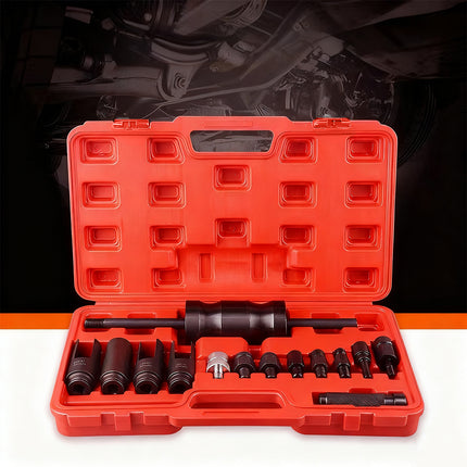 14PCS Car Fuel Injector Removal Tool Kit for Petrol Diesel Engine Maintenance