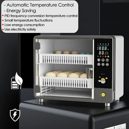 Fully Automatic Chicken Egg Incubator 24 Egg Digital Poultry Hatcher Farm Use