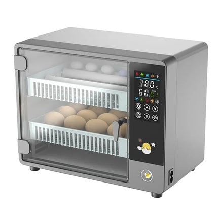 Fully Automatic Chicken Egg Incubator 24 Egg Digital Poultry Hatcher Farm Use