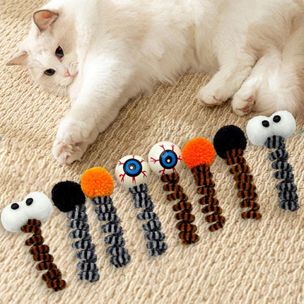 8PCS Cat Toys Set Interactive Kitten Toys for Indoor Cats Kittens Multi Colours