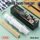 Sushi Making Tool Set Non Stick Easy To Use For Kitchen Beginners Sushi Lovers