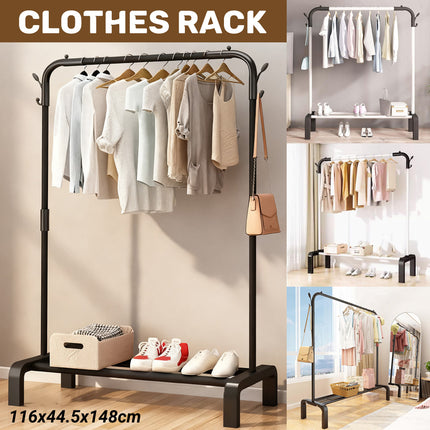 Clothes Rack Durable Sturdy for Home Bedroom Laundry Room Storage Organizer