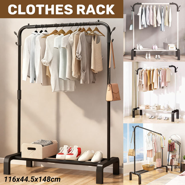 Clothes Rack Durable Sturdy for Home Bedroom Laundry Room Storage Organizer