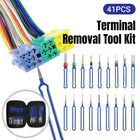 41PCS Wire Terminal Removal Tools Car Electrical Connector Pin Extractor Repair