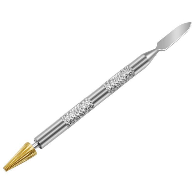 Dual Head Leather Edge Oil Dye Paint Pen Applicator Paint Roller DIY Leather - Aimall