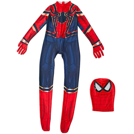 Spider Tight Man Jumpsuit Set Miles Clothes Expedition Adult Kids Halloween Costume Gwen AU - Aimall