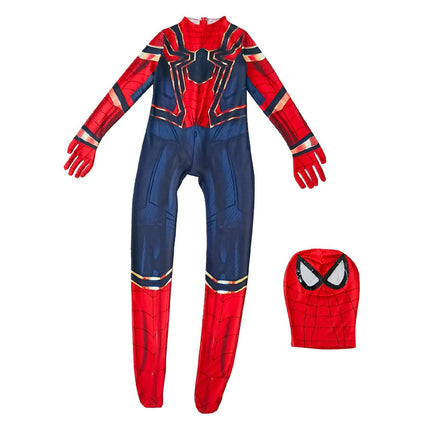 Spider Tight Man Jumpsuit Set Miles Clothes Expedition Adult Kids Halloween Costume Gwen AU - Aimall