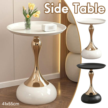 Luxury Sofa Side Table 41x55cm Anti-Fall Design Stable for Living Room Bedroom