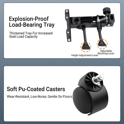 Gaming Chair Ergonomic High Back Chair with Lumbar Support Pillow and Headrest