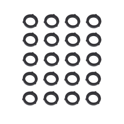 100pcs Silicone Rubber Seal Gasket Ring for Pipe Fitting Water Leak Proof