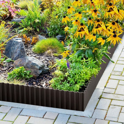 Garden Guardrail Metal Edge Fencing Rustproof Durable For Yard Outdoor Plants