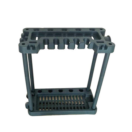 Tool Storage Rack Garden Shed Garage Organizer Handle Holder Wall Mount for Farm