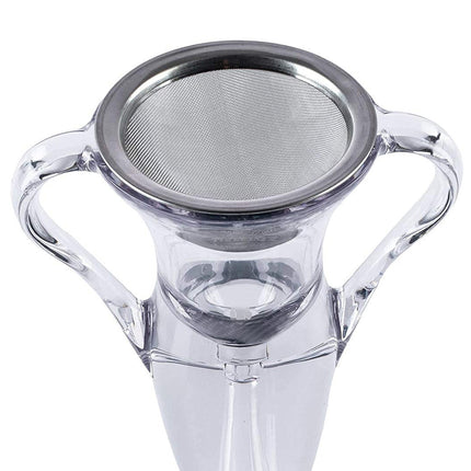 Wine Rapid Aerator Decanter Clear Glass Easy Use For Home Party Bar Wine Tasting