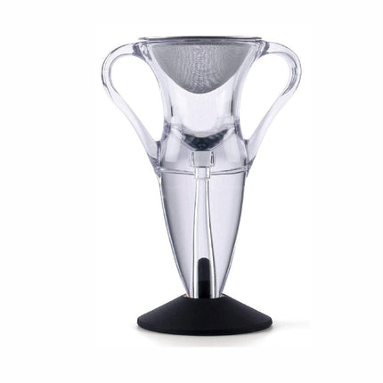 Wine Rapid Aerator Decanter Clear Glass Easy Use For Home Party Bar Wine Tasting