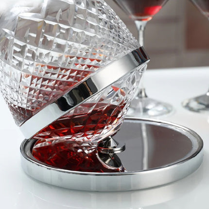 Roly-Poly Wine Decanter 1.5L Shatterproof Glass For Home Bar Party Wine Serving