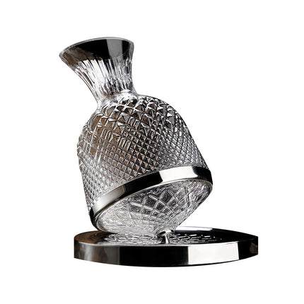 Roly-Poly Wine Decanter 1.5L Shatterproof Glass For Home Bar Party Wine Serving