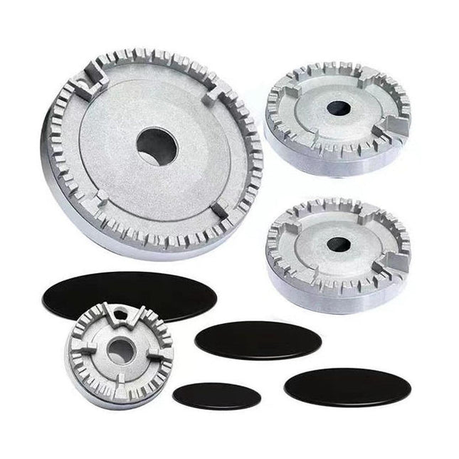 8pcs Gas Stove Accessories Lid Cookware Cap for Kitchen Cooking Equipment Set