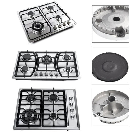 8pcs Gas Stove Accessories Lid Cookware Cap for Kitchen Cooking Equipment Set