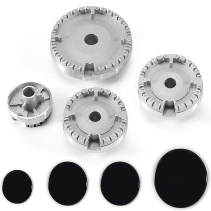 8pcs Gas Stove Accessories Lid Cookware Cap for Kitchen Cooking Equipment Set
