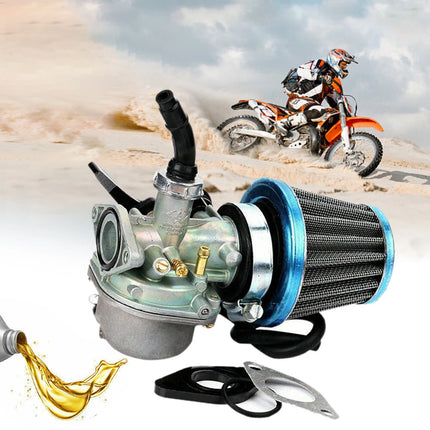 PZ19 Carburetor with Air Filter 50cc 70cc 90cc 110cc Dirt Bike ATV Quad Go Kart