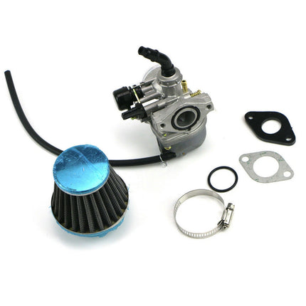 PZ19 Carburetor with Air Filter 50cc 70cc 90cc 110cc Dirt Bike ATV Quad Go Kart